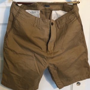 Old navy toasty light brown khaki shorts